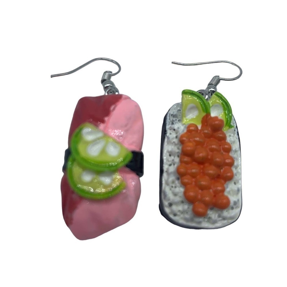 NEW sushi and fish egg earrings - Picture 10 of 16